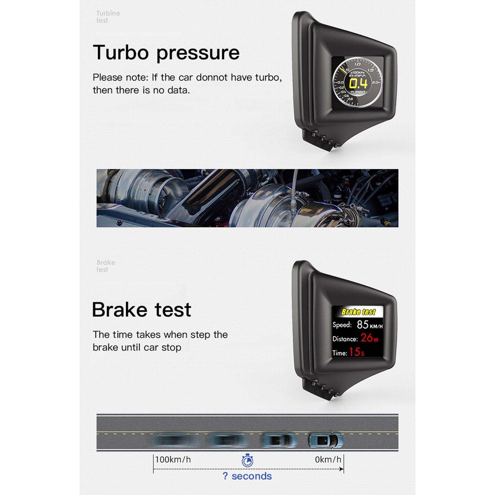 1Set Vehicle Car Head Up Display HUD EAN (GTIN) 0789238601554
