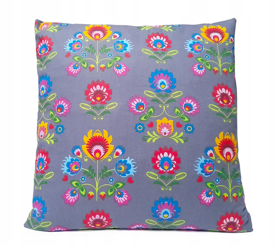 POSZEWKA bawełna, jasiek 40x40 BAWEŁNA 100% ŁOWICKIE NA GRAFITOWYM