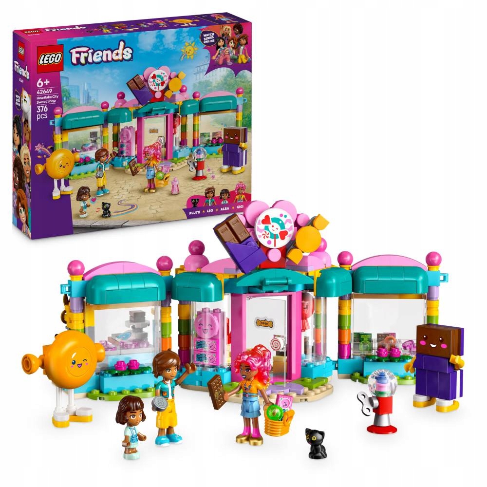 Lego Friends Obchod s bonbóny v městečku Heartlake 42649