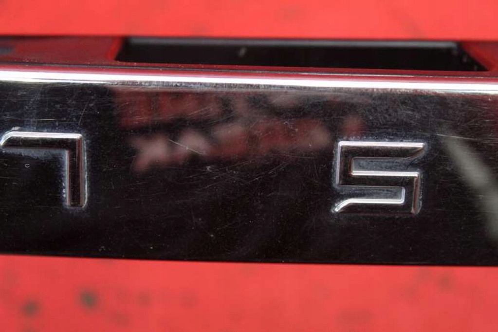 cap rear part rear CHROM TESLA MODEL S 12-20