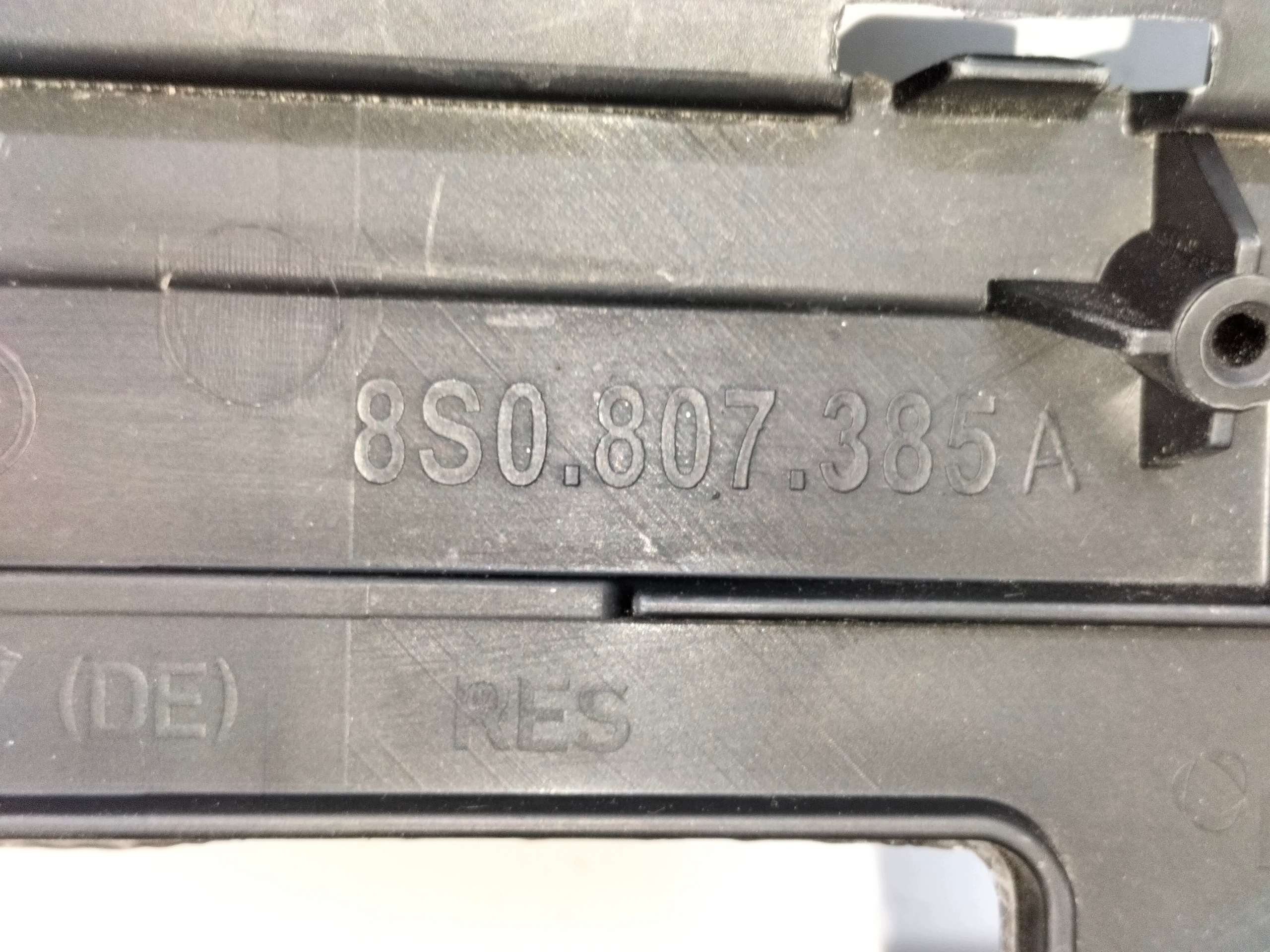 Supporto Traversa Paraurti posteriore posteriore AUDI TT 8S 14
