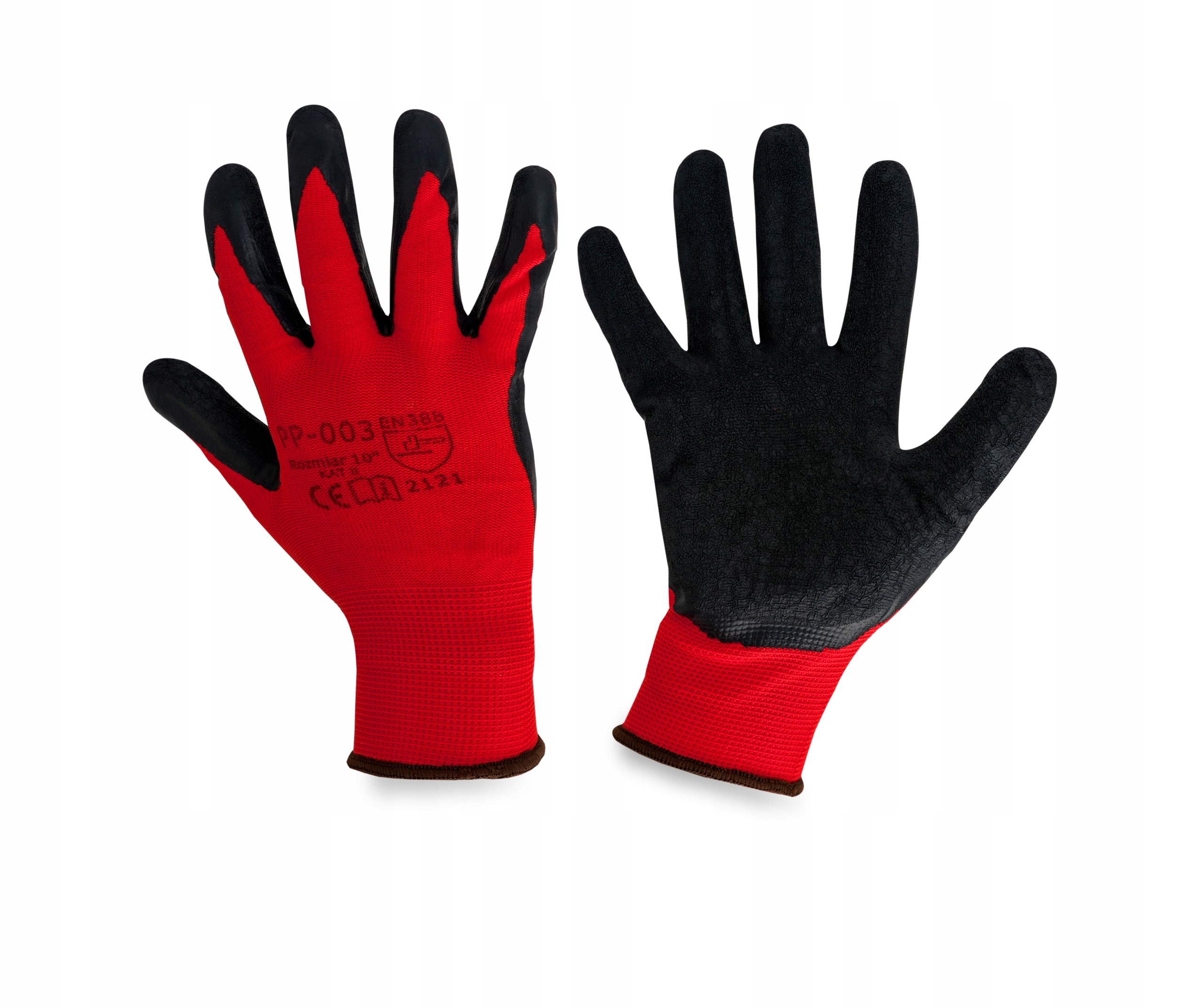 Rękawiczki rękawice robocze LATEX RTELA r.10 X