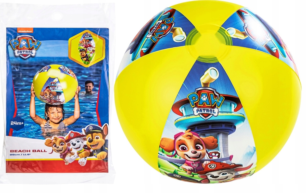 PLAŻOWA DMUCHANA PIŁKA PSI PATROL BASENOWA 2404 Kod producenta 2404