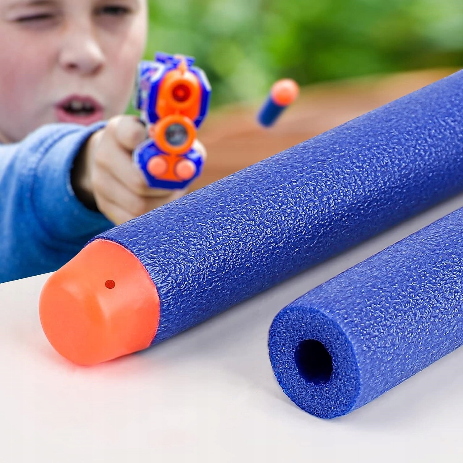 100 STRZAŁEK DO WYRZUTNI NERF N-STRIKE ELITE Wiek dziecka 7 lat +