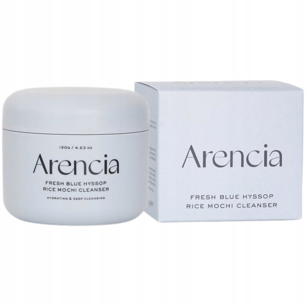 Arencia Fresh Blue Hyssop Rice Mochi Cleanser 120 g čisticí pasta na obličej