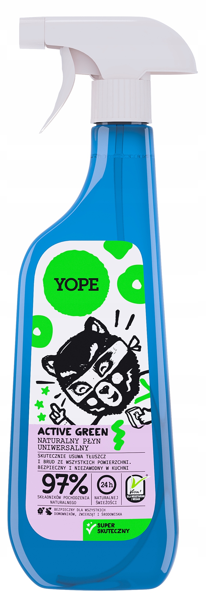 

Yope Płyn uniwersalny Active Green 750ml
