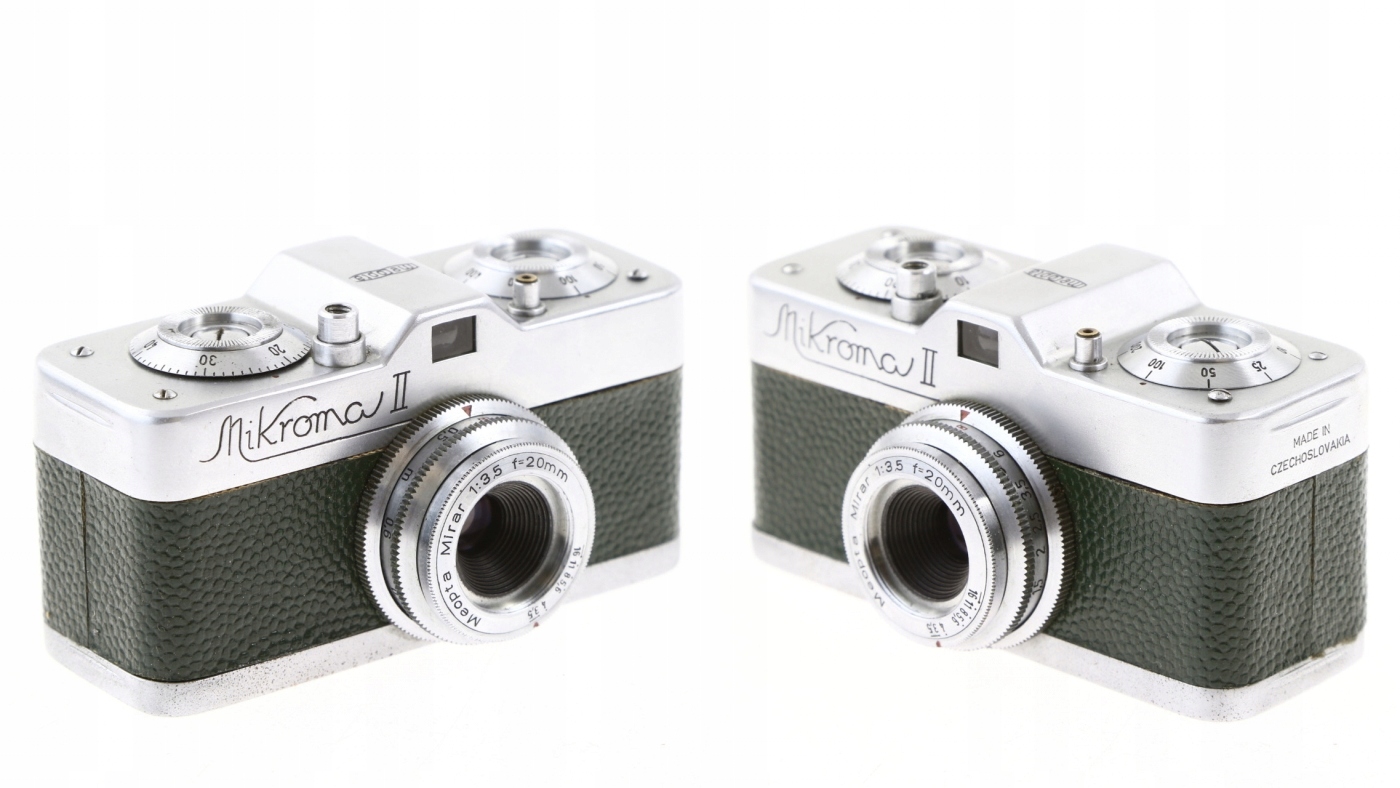 Meopta Mikroma II + Mirar 20mm f3.5 Czechoslovakia Marka Meopta