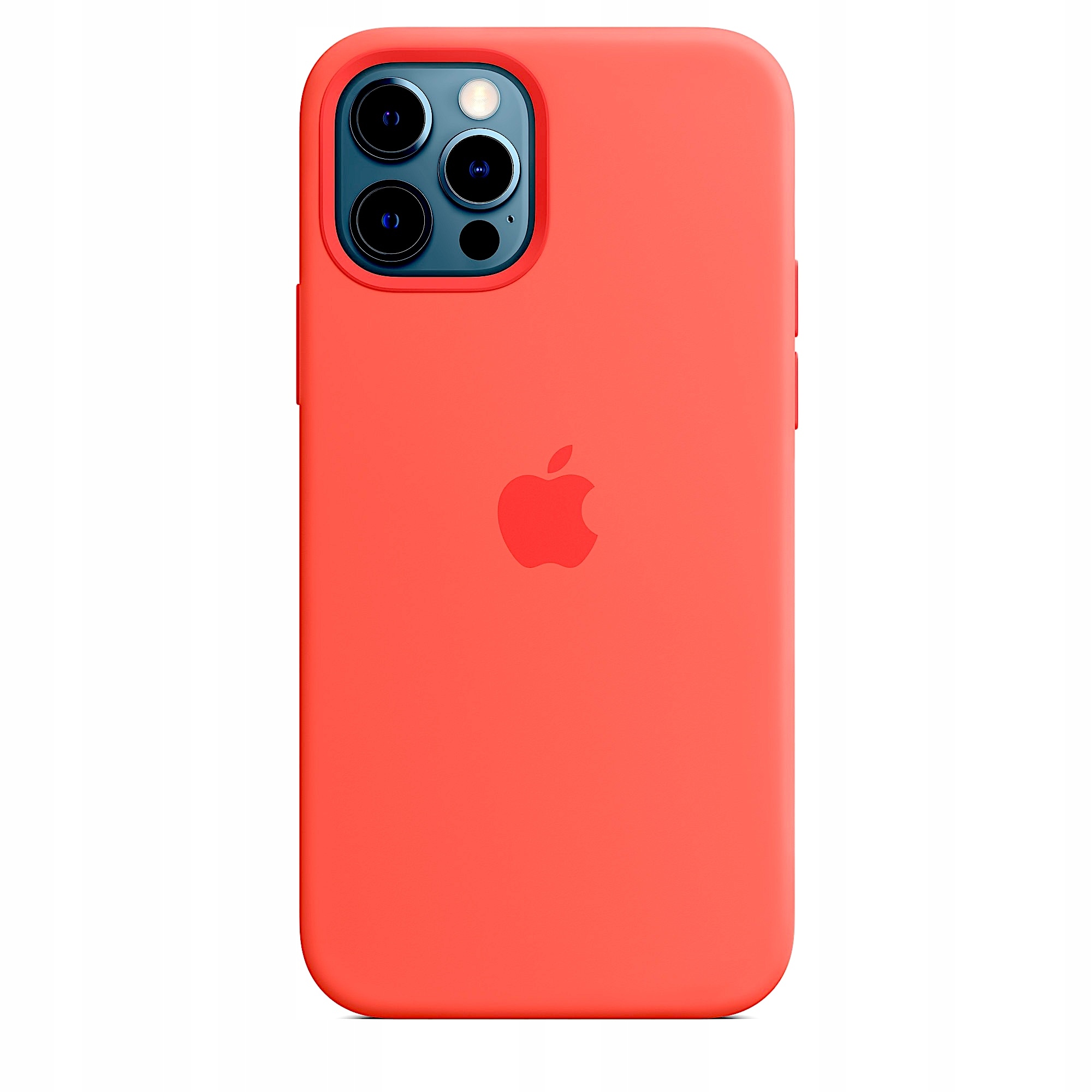 Silikonové pouzdro na iPhone 12/12 Pro Růžový Citrus Case Pink Citrus