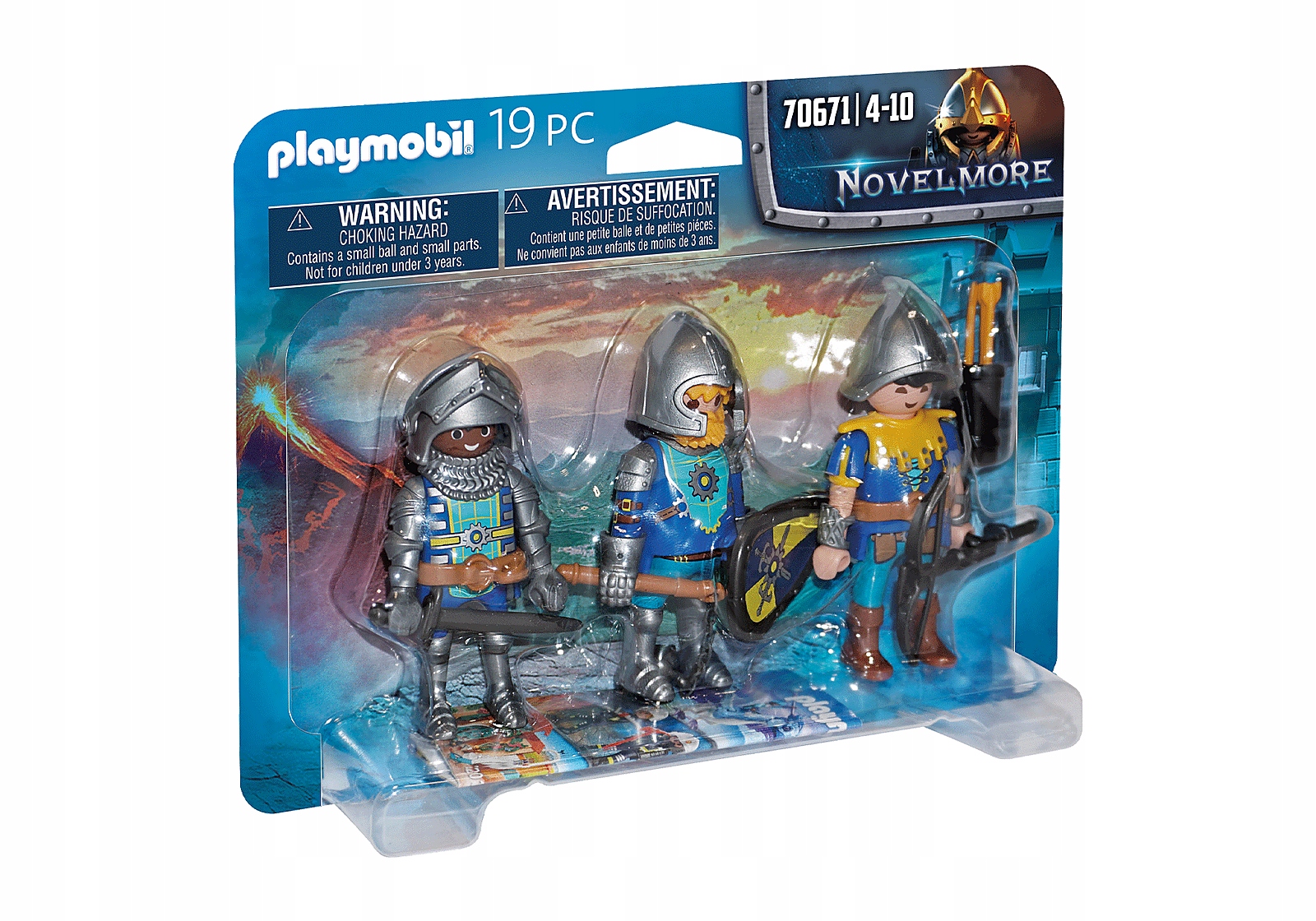 

Playmobil 70671 Novelmore Trzech rycerzy Novelmore