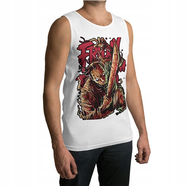 TANK TOP HORROR/ROCK FRI 13 Rozmiar L