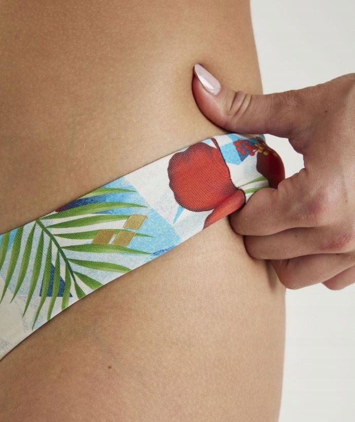 Strój kąpielowy damski Arena Printed Bandeau D36 Rozmiar S