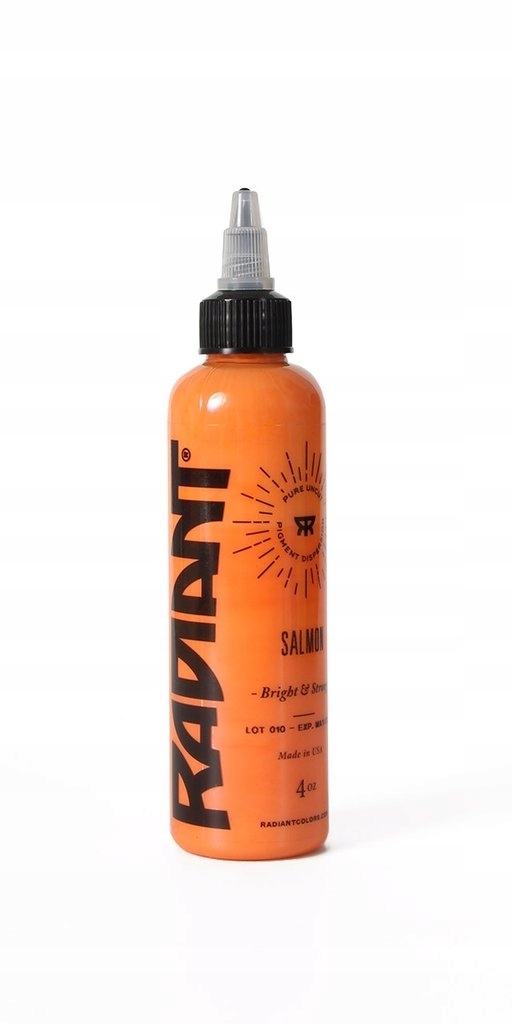 Radiant Ink Salmon 30 ml Barva pro výuku tetování Inkoust