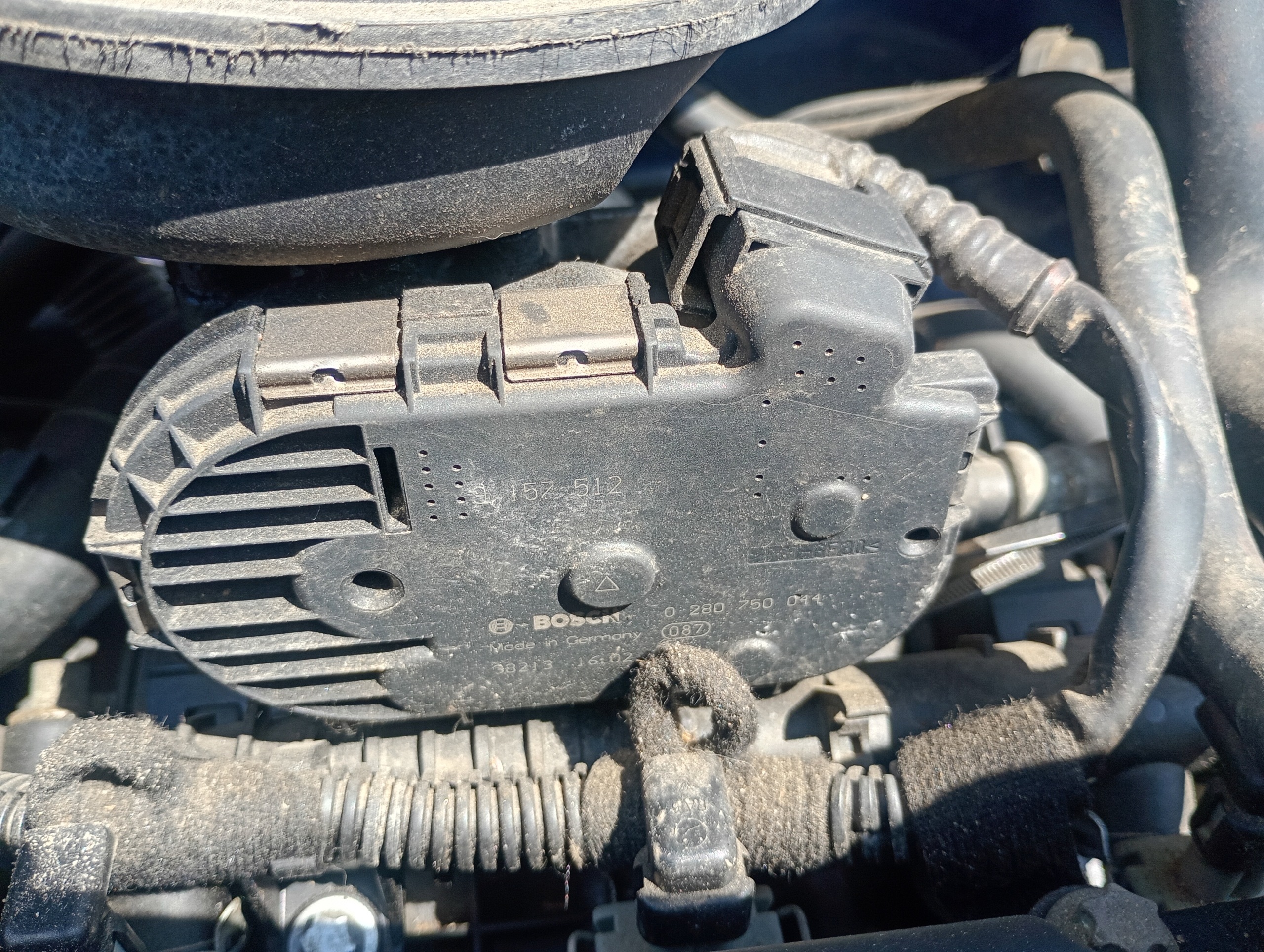 valvola a farfalla Opel Corsa C 00-09 1.0 12V OE 0280750011