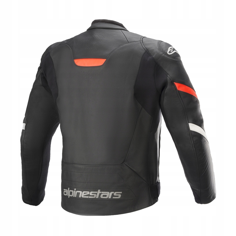 KURTKA SKÓRZANA ALPINESTARS FASTER V2 BLACK/FLUO Rozmiar 48
