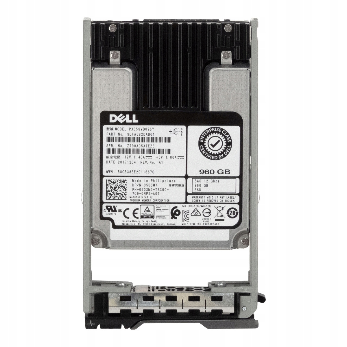 Dell 0503M7 960GB MLC U.2 2.5'' PX05SVB096Y