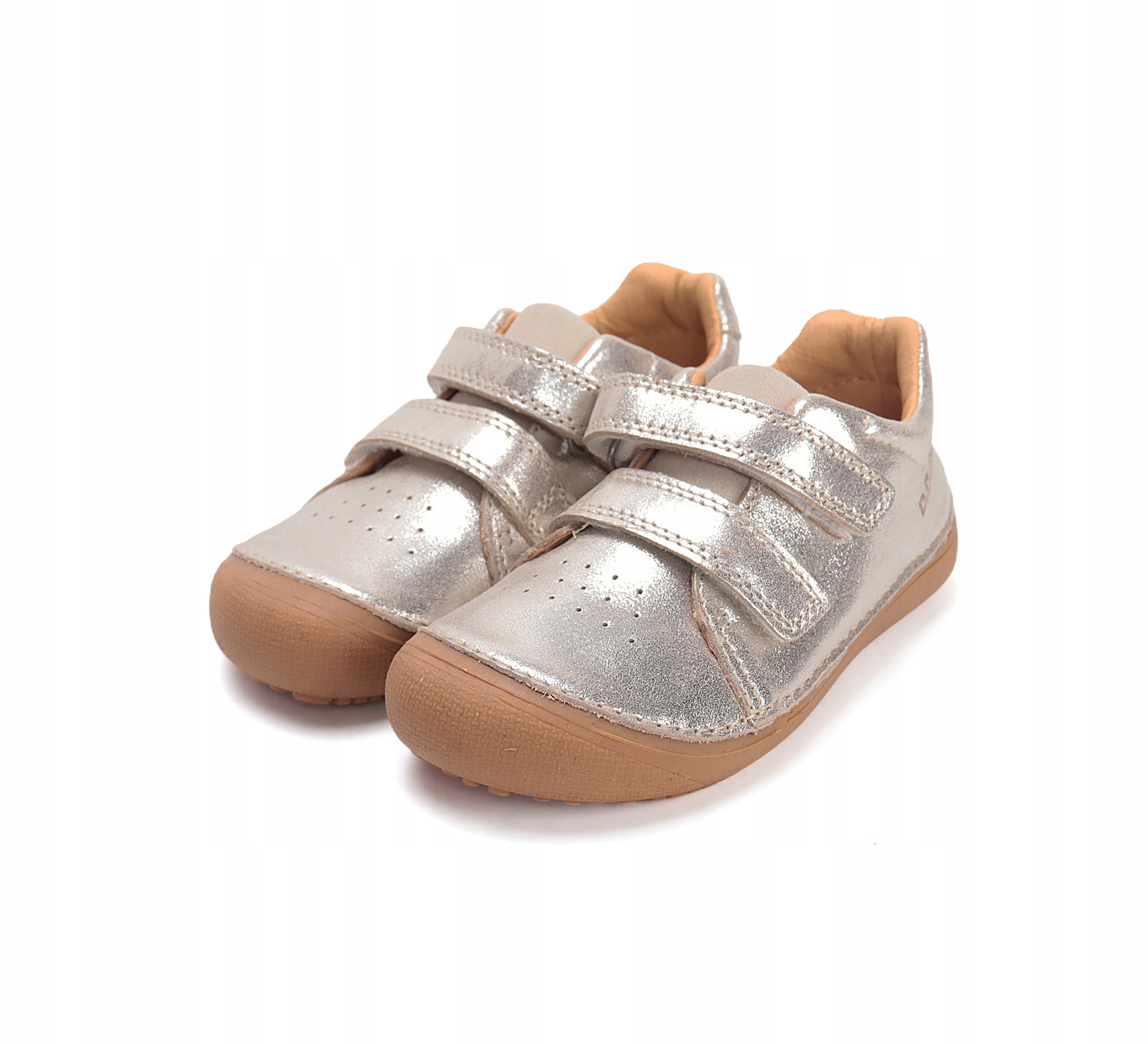 Buty dziecięce, skórzane DD step barefoot S063-61983FM Gold 26