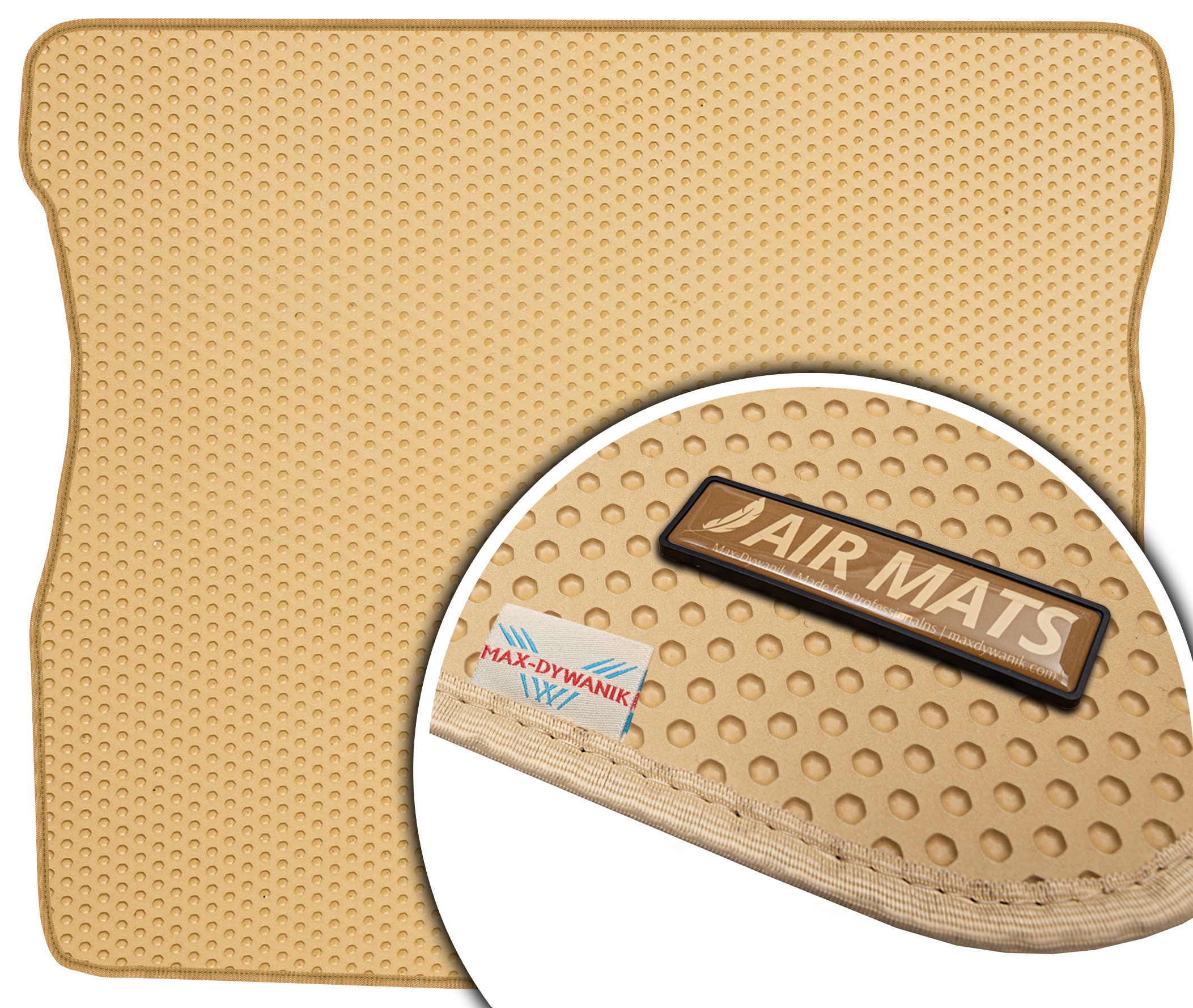 Vw Golf III Cabrio 1991-1999 Béžová rohož do kufru Eva Air Mats