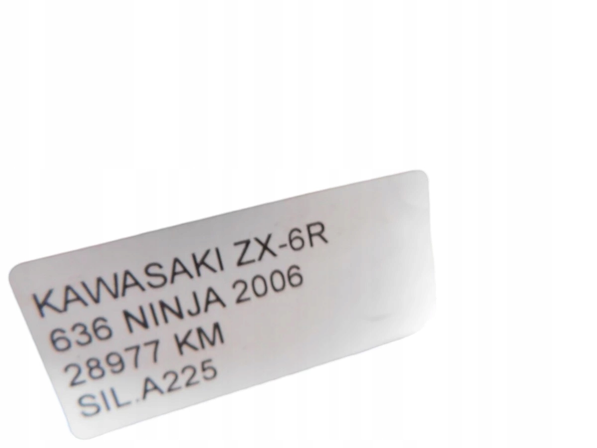 ДВИГАТЕЛЬ ДВИГАТЕЛЬ KAWASAKI ZX-6R 636 NINJA 2006 28977 Л.С Цена