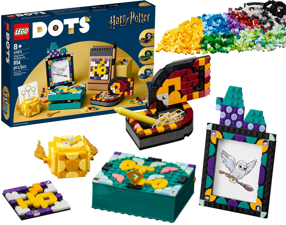 Lego Dots Sada Na Psací Stůl Z Hogwarts 41811