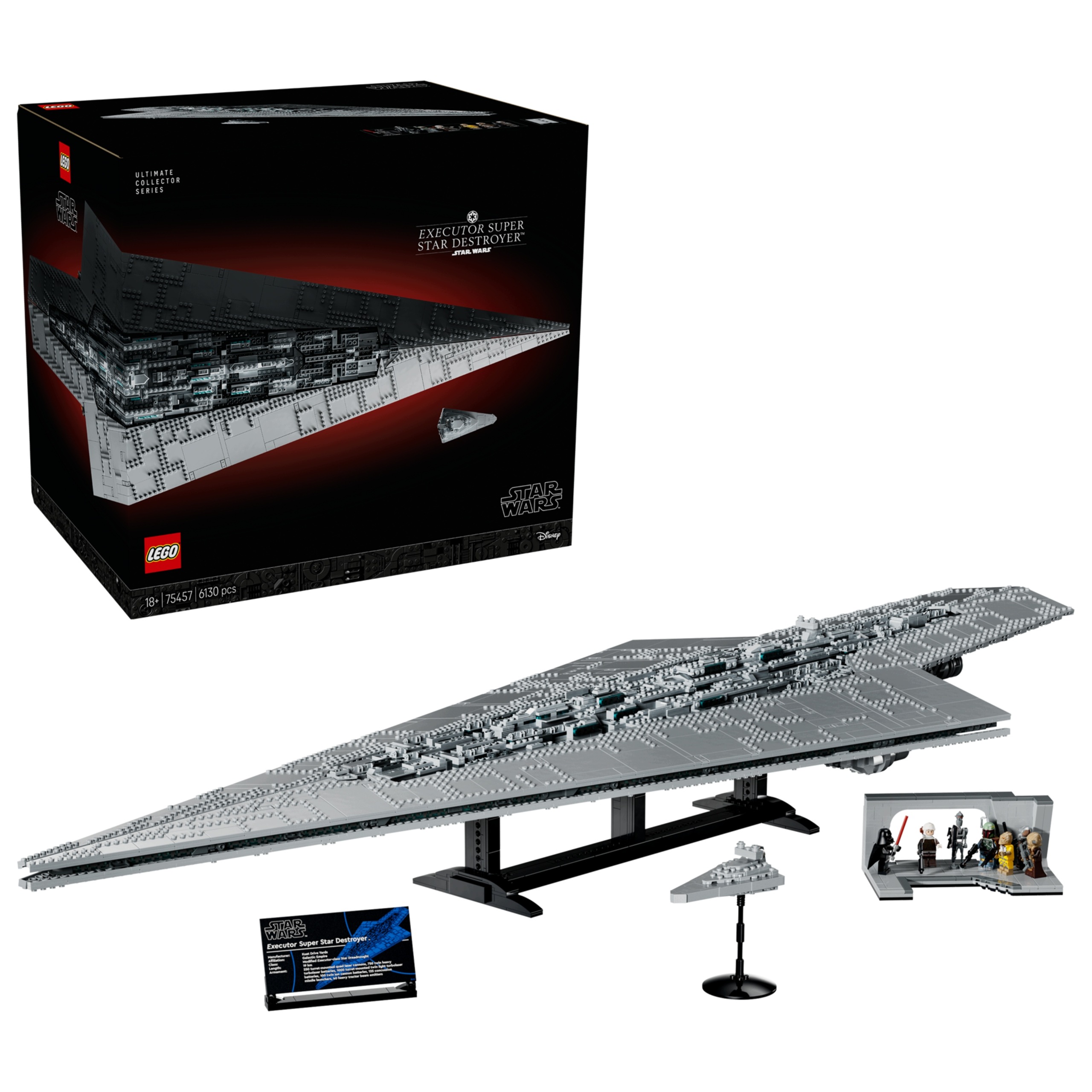 Lego Star Wars 75457 Ucs Hvězdný superdestruktor typu Executor
