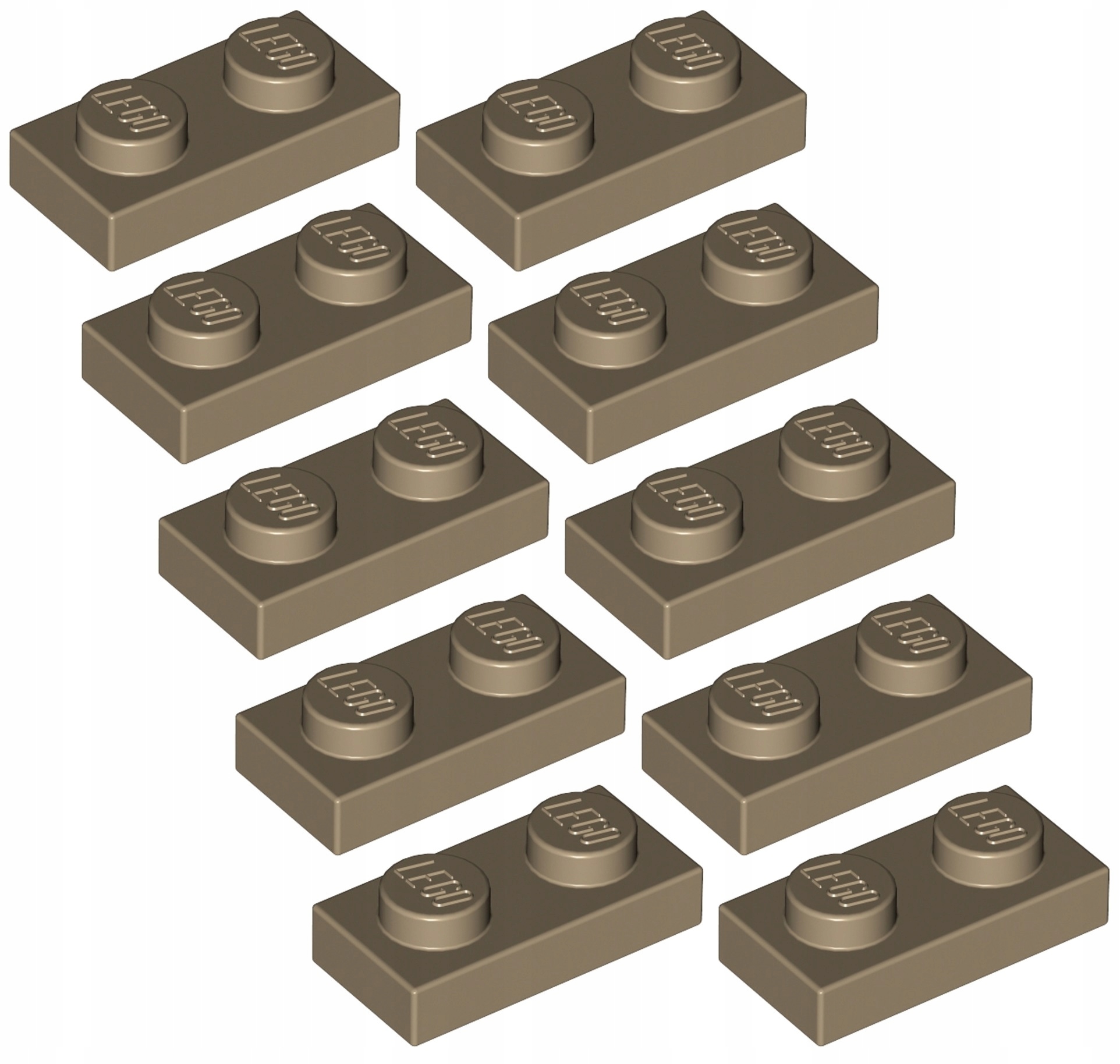 

Lego Płytka 1x2 Ciemno Beżowy (3023/4528604) 10szt