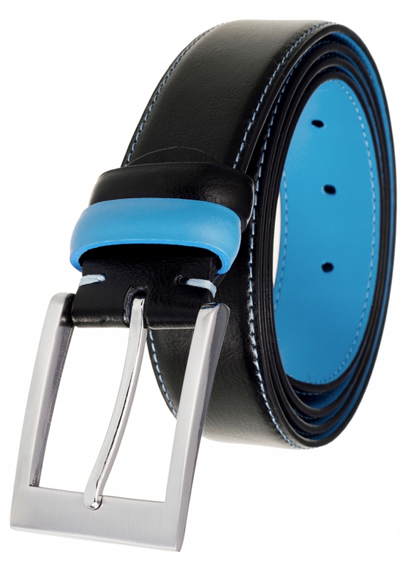 

Skórzany Casualowy Skóra Pasek Spodni Jeans P6 80