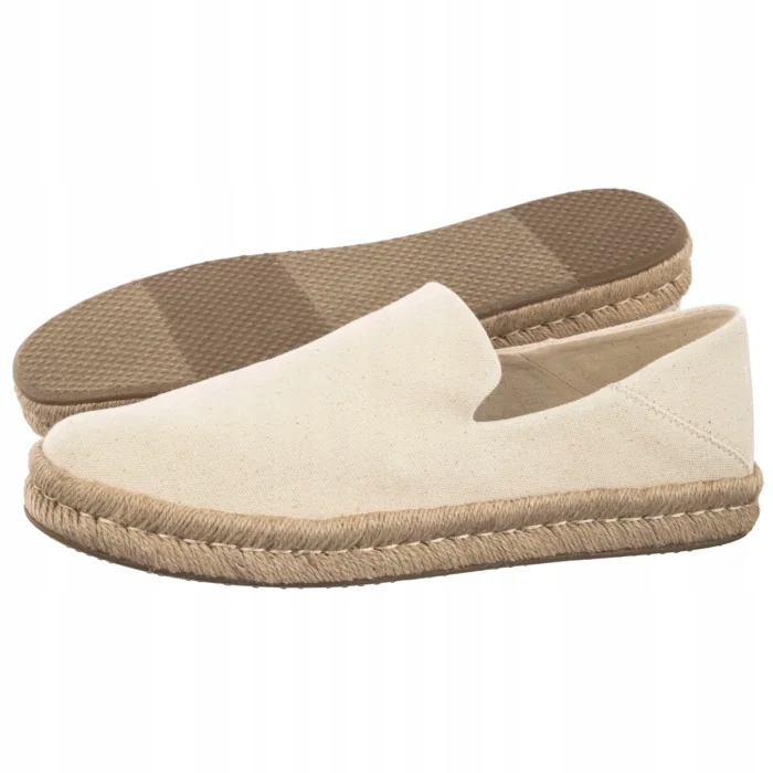 Dámské boty Espadrilky Toms Santiago Natural Undyed 10023171 Béžová