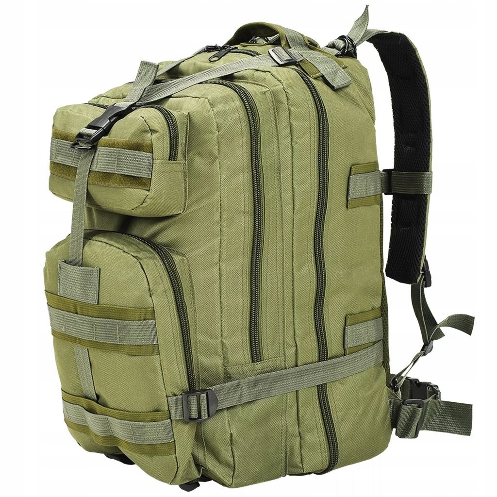 Рюкзак в стиле милитари, 50 л, оливково-зеленый