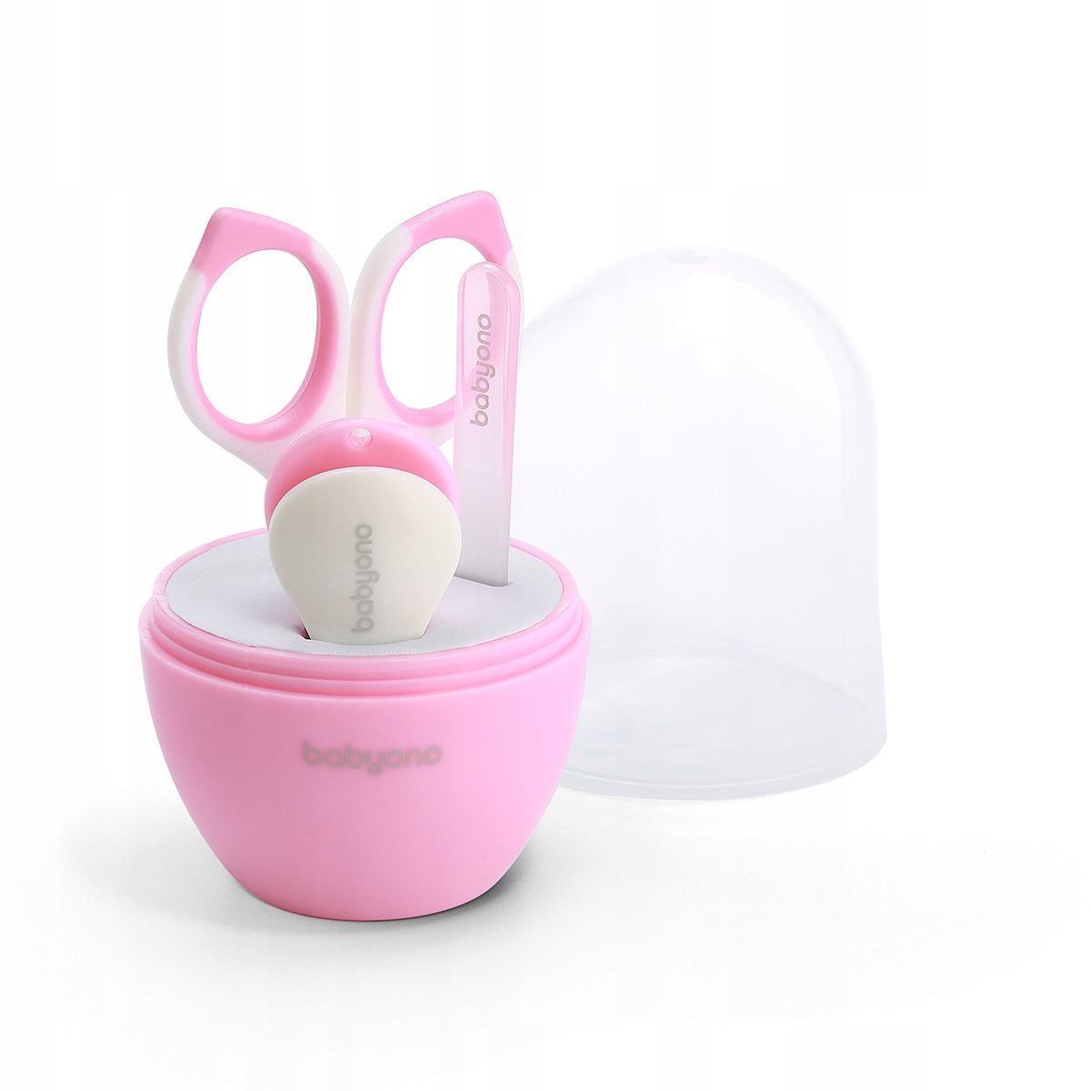 CĄŻKI NOŻYCZKI DLA DZIECI ZESTAW BABYONO 398 RÓŻOWY EAN (GTIN) 5901435410776