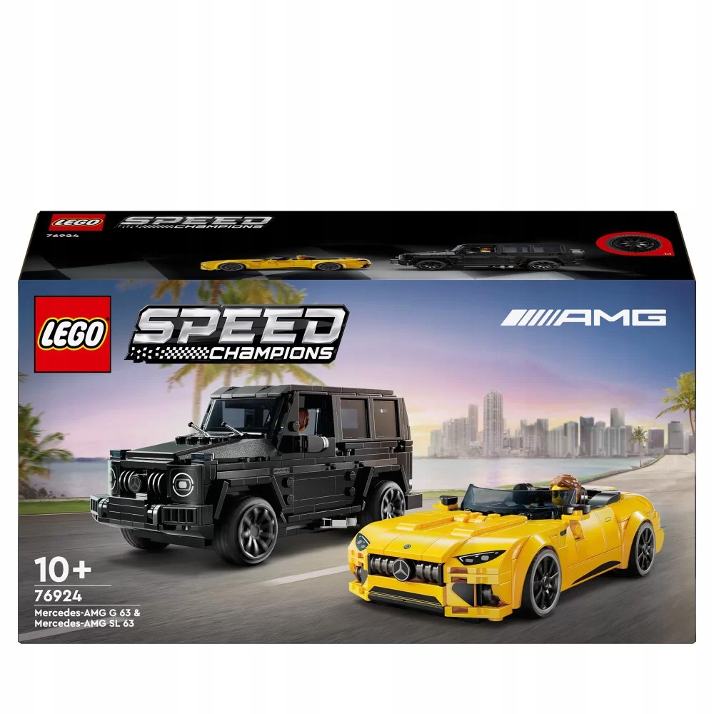 stavebnice Lego Speed Champions 76924 Mercedes-AMG G 63 a Mercedes-AMG Sl 63