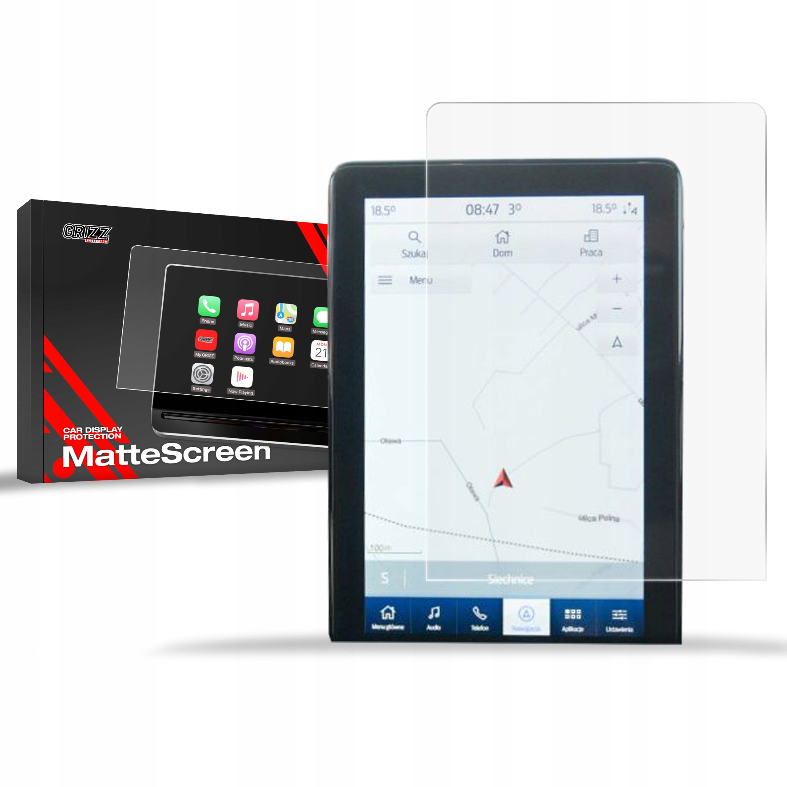 Folia Antyodciskowa do Ford Explorer 6 12,3" (2022-2024)