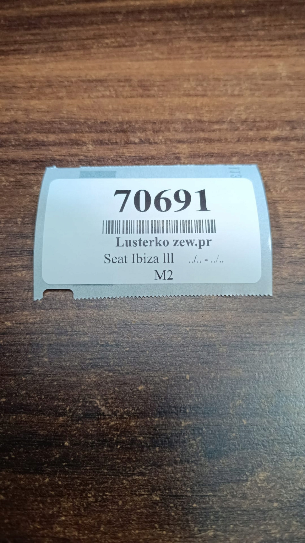 SEAT IBIZA III mirror exterior right 5 PIN