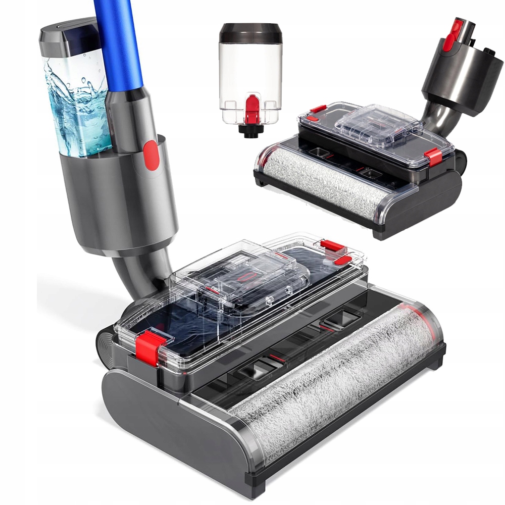 Turbo Elektrický Mop Pro Dyson V7 V8 V10 V11 V15 Na Desky, Dřevo Terakota