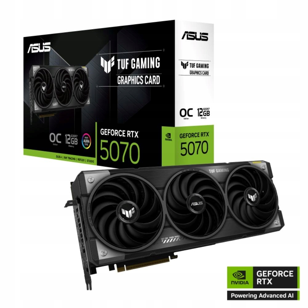 Asus Tuf GeForce Rtx 5070 12GB GDDR7 Oc Edition 90YV0LZ0-M0NA00