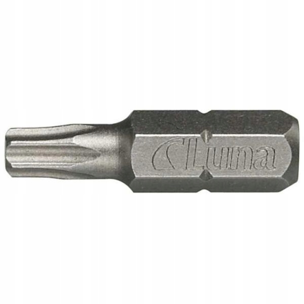 Groty Torx T10 1/4" 25mm 2SZT., LUNA