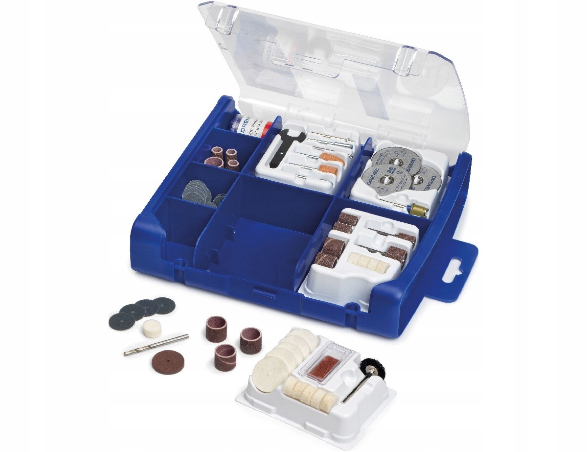 100 ELEMENTOWY ZESTAW AKCESORIOW 723 DREMEL Producent code 2615S723JA