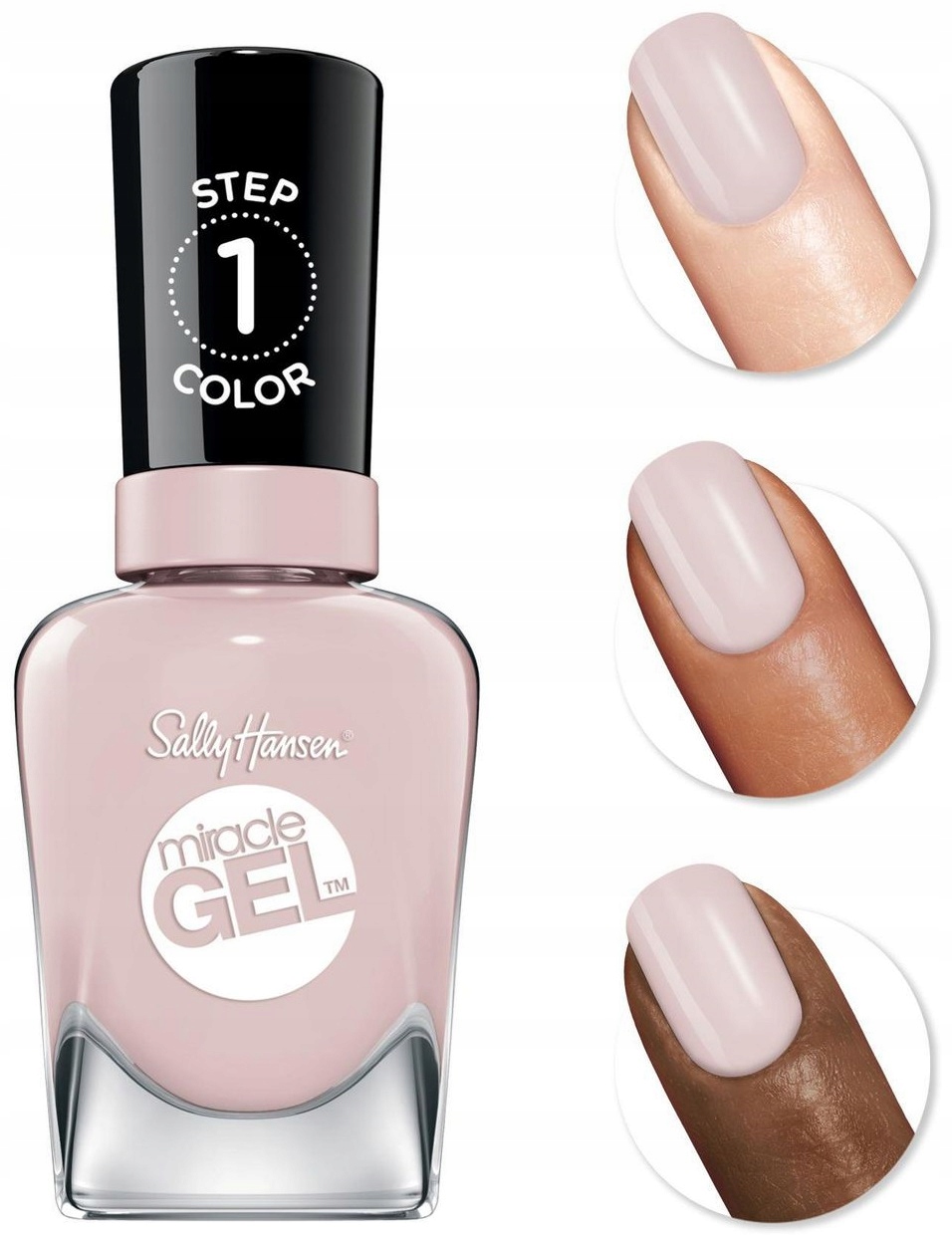 

Sally Hansen Miracle Gel Lakier Shock Mauv 236