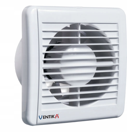 Ventilátor fi 125 mm Solid Higrostat tichý biely časovač