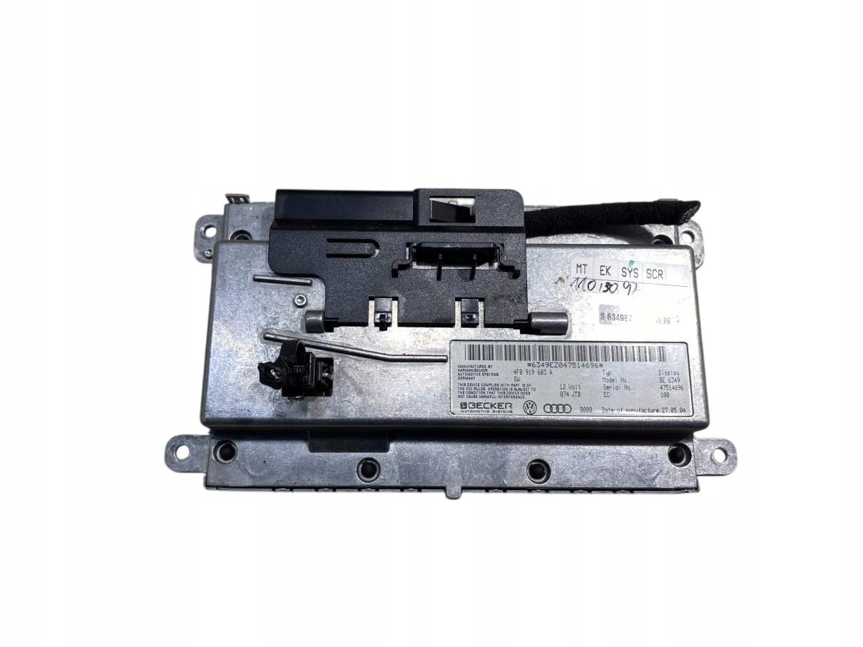 display AUDI A6 C6 3.0 TDI V6 4F0919603A