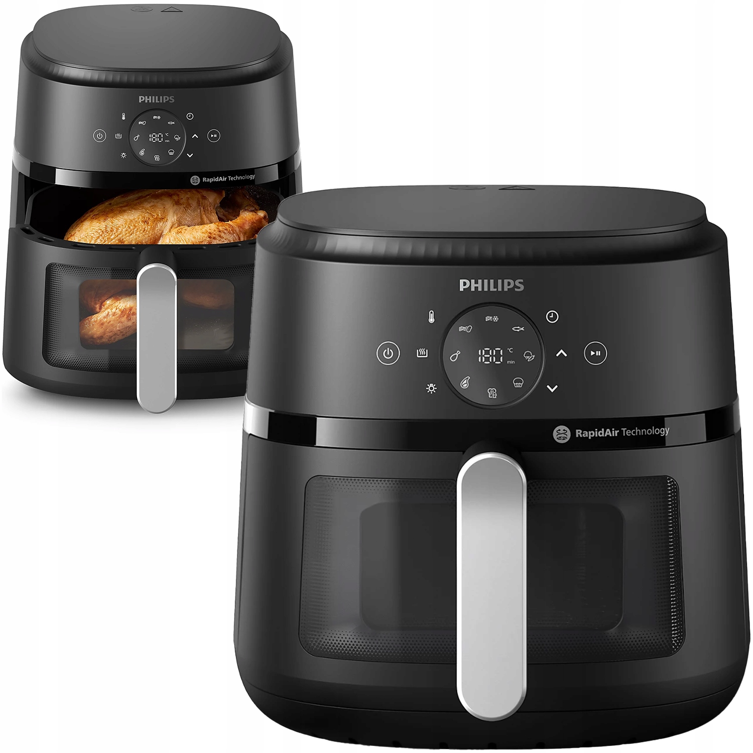Fritéza Na Horúci Vzduch Bez Oleja Philips NA231/00 XL Veľká 6.2L RapidAir