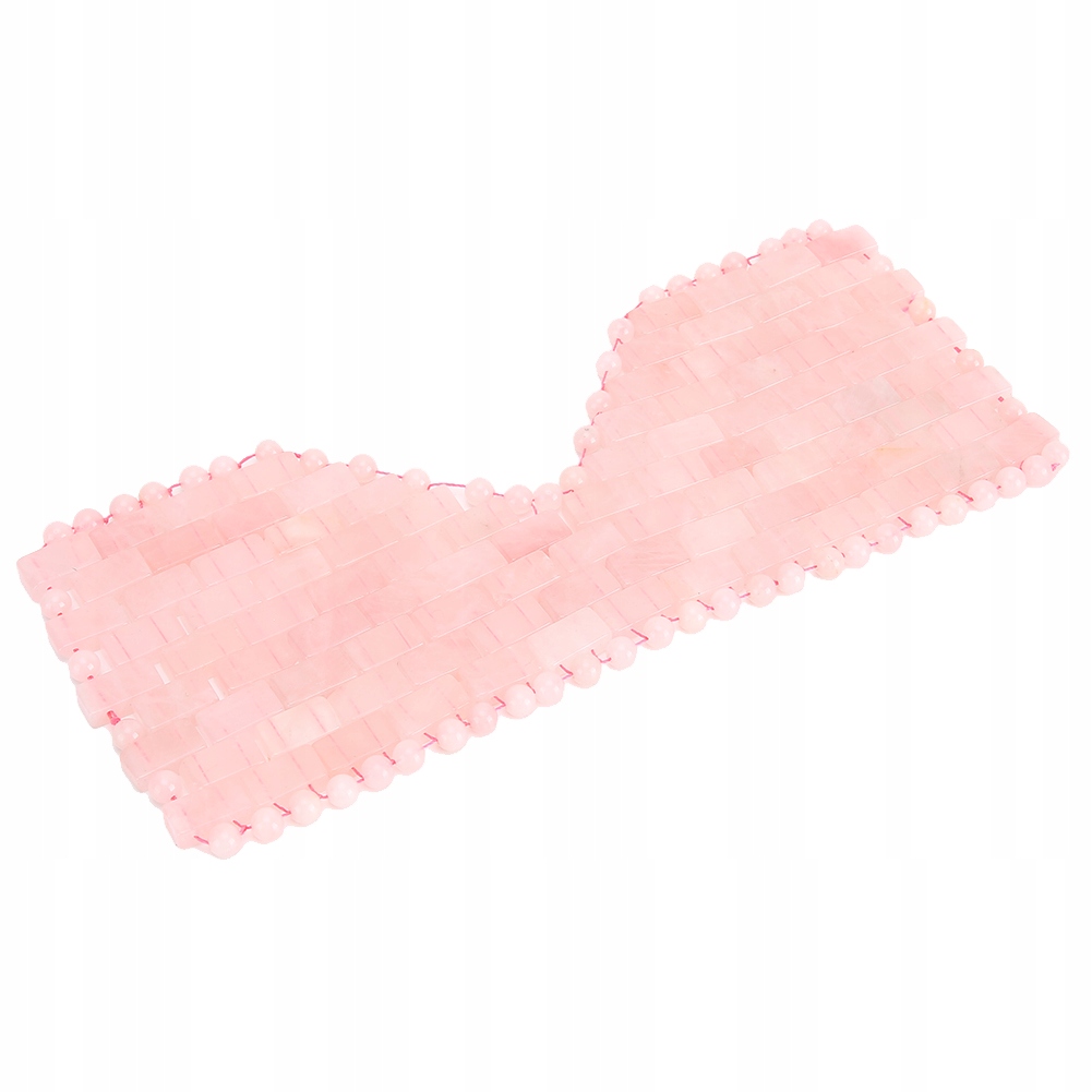 Opaska Jadeitowa Maska Na Oczy Chłodząca Relaksująca