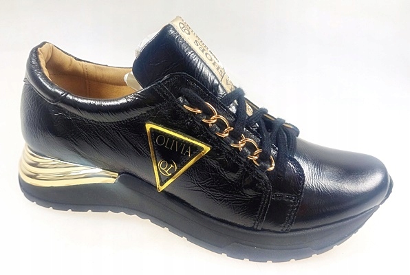 Olivia Shoes 002 polobotka černá vel 36