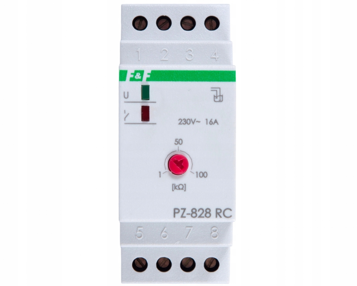 Relé zaplavení s regulací citlivosti sondy PZ-828 Rc PZ-828RC