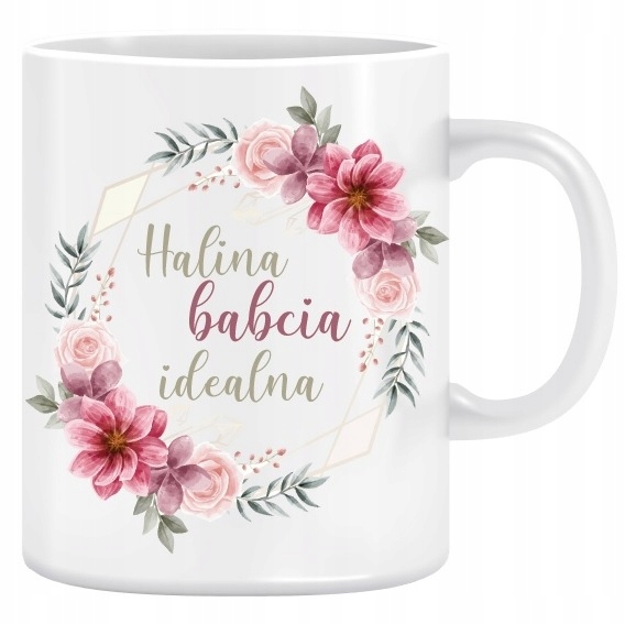 

Kubek Babci prezent Dzień Babci + Imię gratis