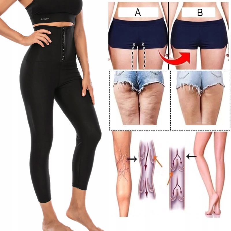 LEGINSY MODELUJĄCE SPODNIE ODCHUDZAJĄCE TERMICZNE Model sauna pants