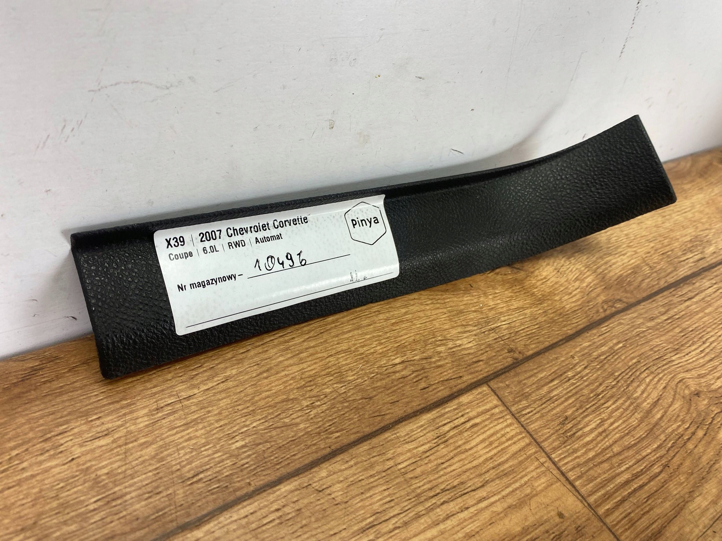 Blende Abdeckung slupka B Chevrolet Corvette C6 2005+