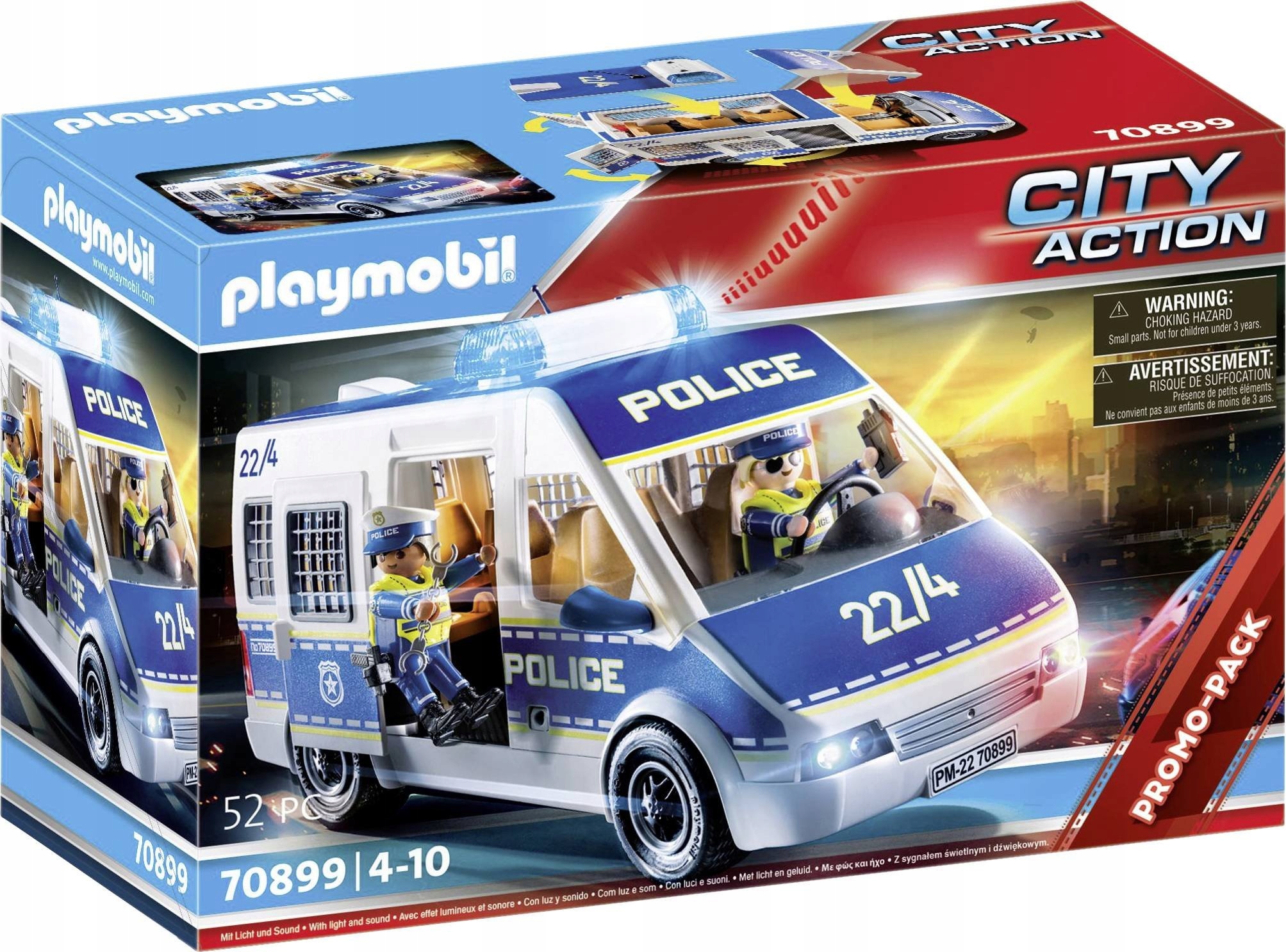 

Playmobil 70899 Furgonetka Policyjna z dźwiękiem