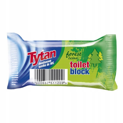 

Tytan dwufazowa kostka do wc zapas leśna