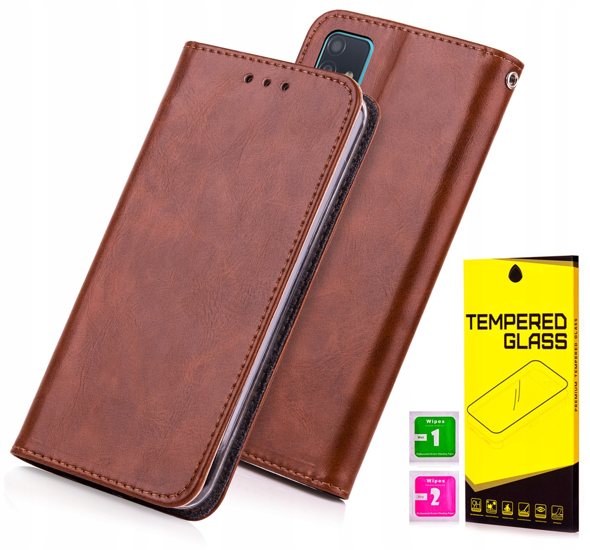 

Etui Portfel Blue Moon Do Samsung Galaxy A51 Szkło