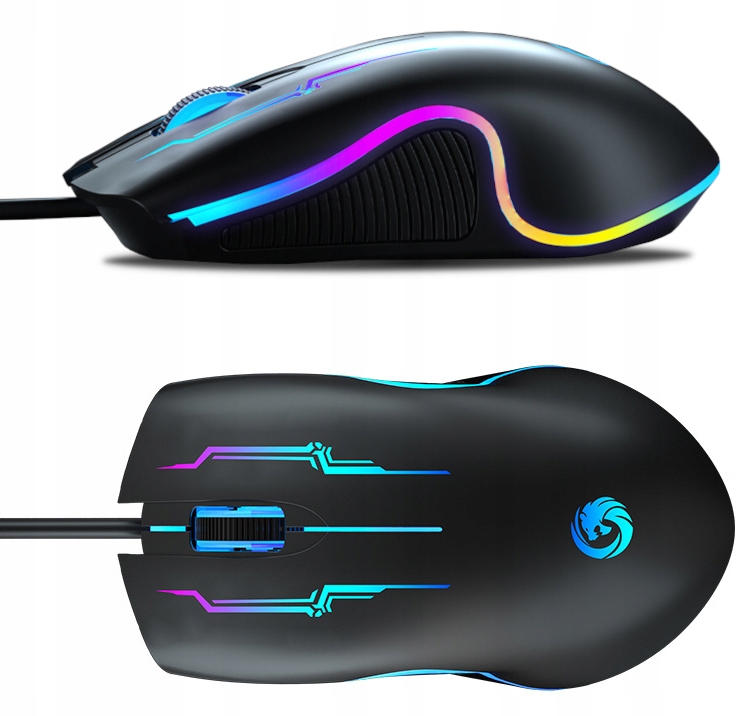 

Myszka Dla Graczy Gamingowa Led Rgb Heros V20